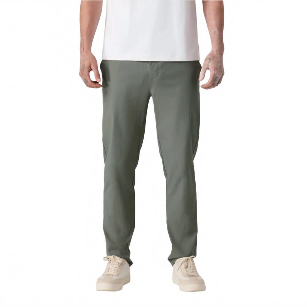NEW VUORI cascade tech chino athletic slim fit pants - 30" in light oregano